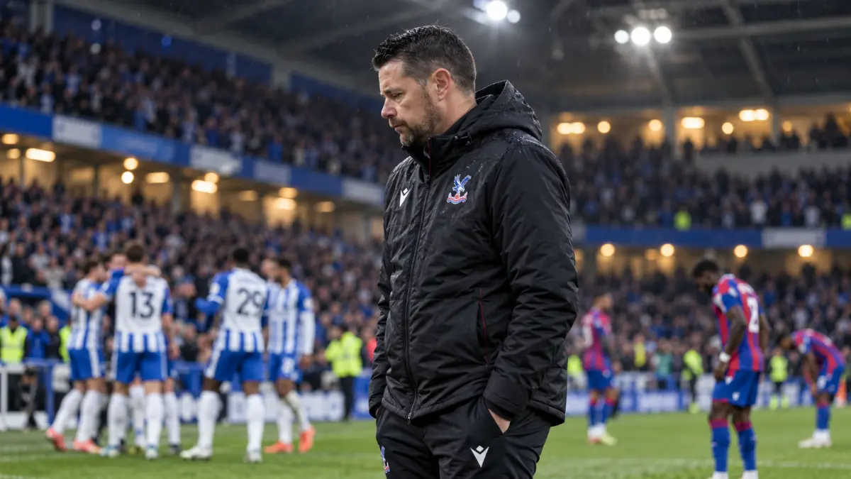 Pierre Sage's time at Crystal Palace is running out
