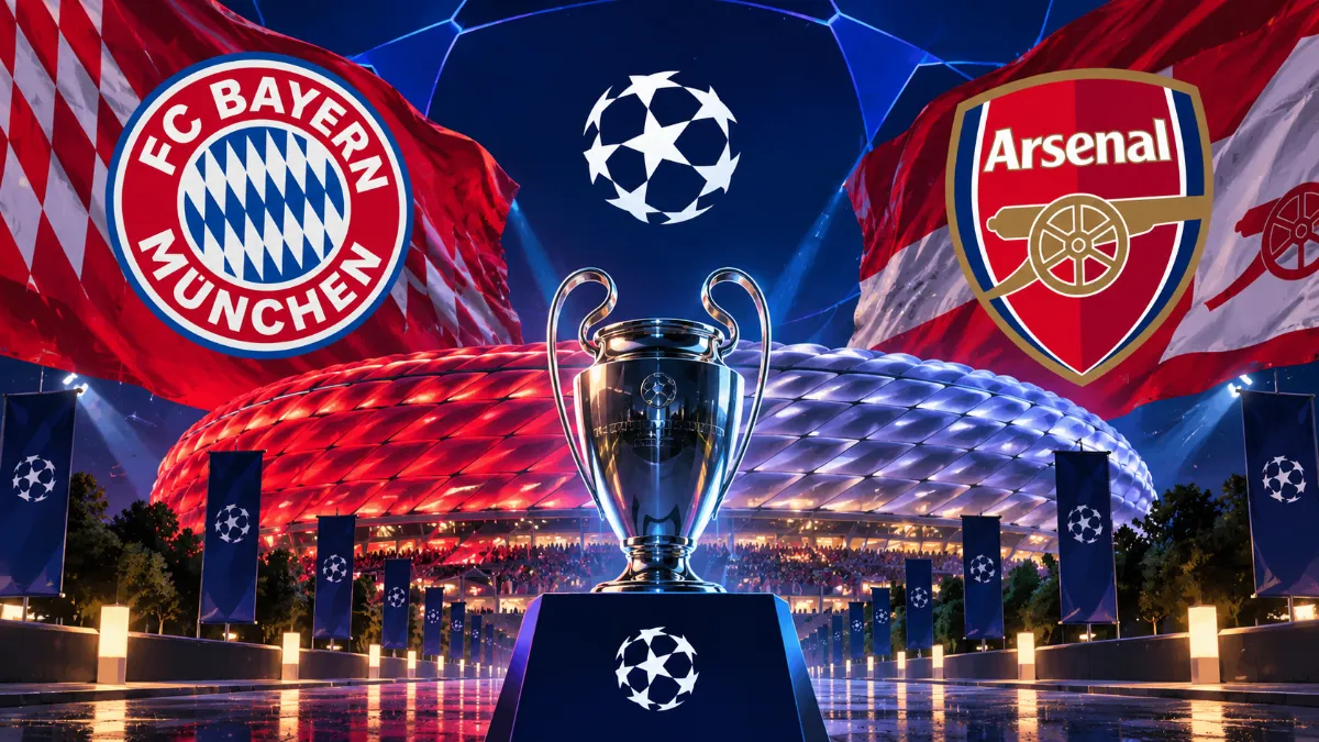 Bayern Munich host Arsenal in Champions League clash