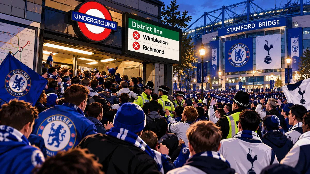 Chelsea fans warned of transport chaos ahead of derby with Tottenham