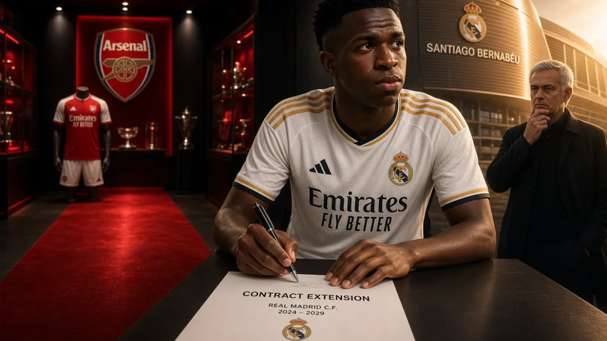 Arsenal laid out the red carpet: Vini Junior's agent reveals transfer interest details