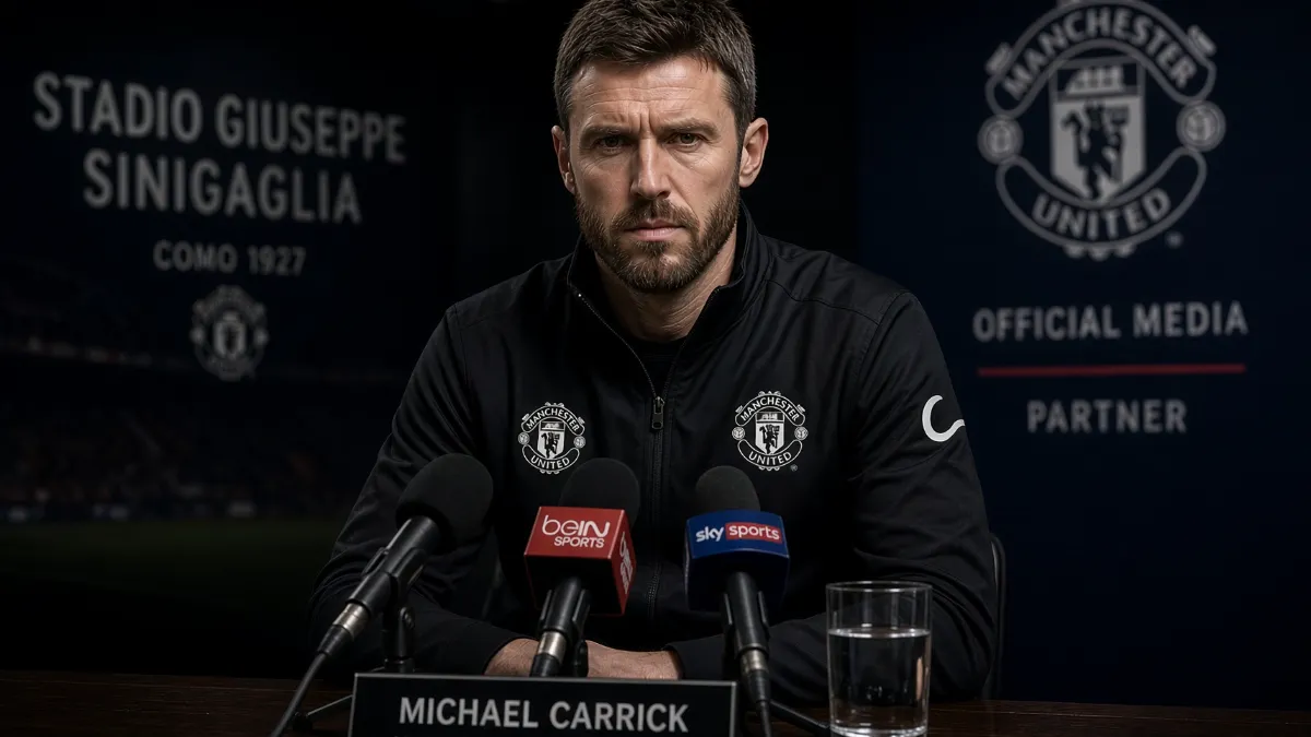 Michael Carrick takes full responsibility after heavy defeat to Como