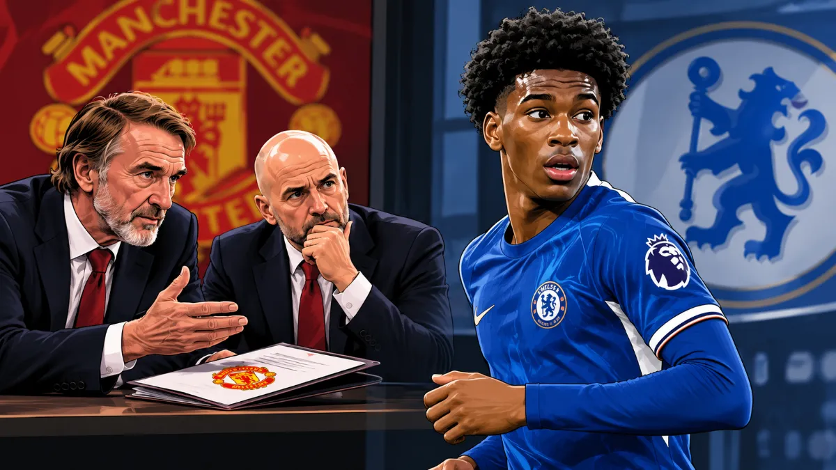 Manchester United attempted to lure Chelsea defender Josh Achimpong