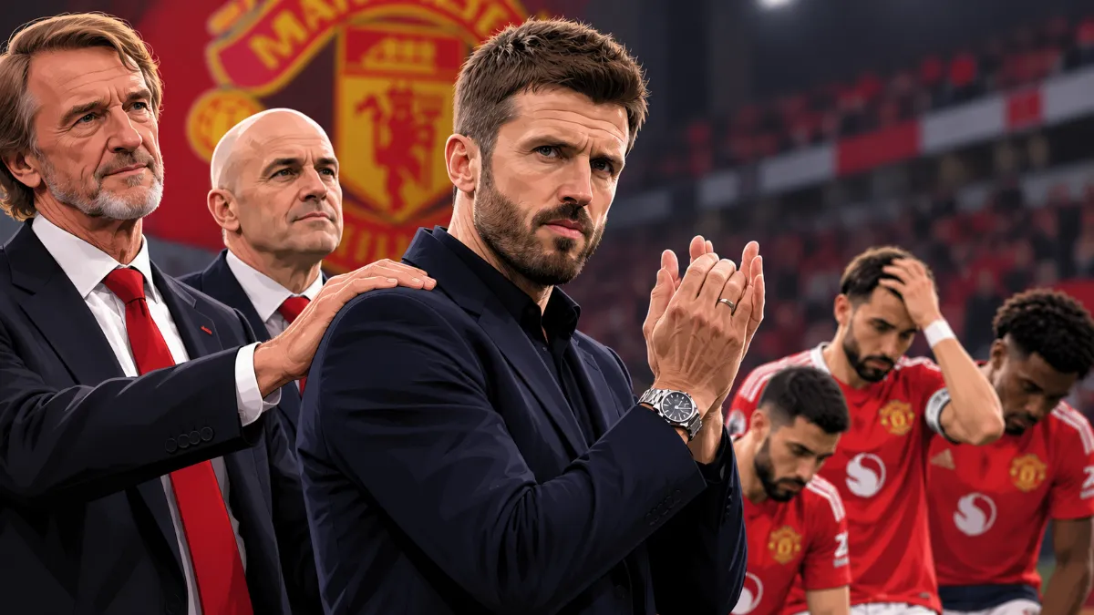 Michael Carrick responds to speculation about dismissal from Manchester United