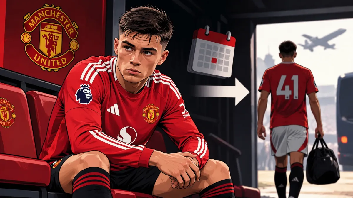Harry Amass hopes to leave Manchester United due to lack of playing time