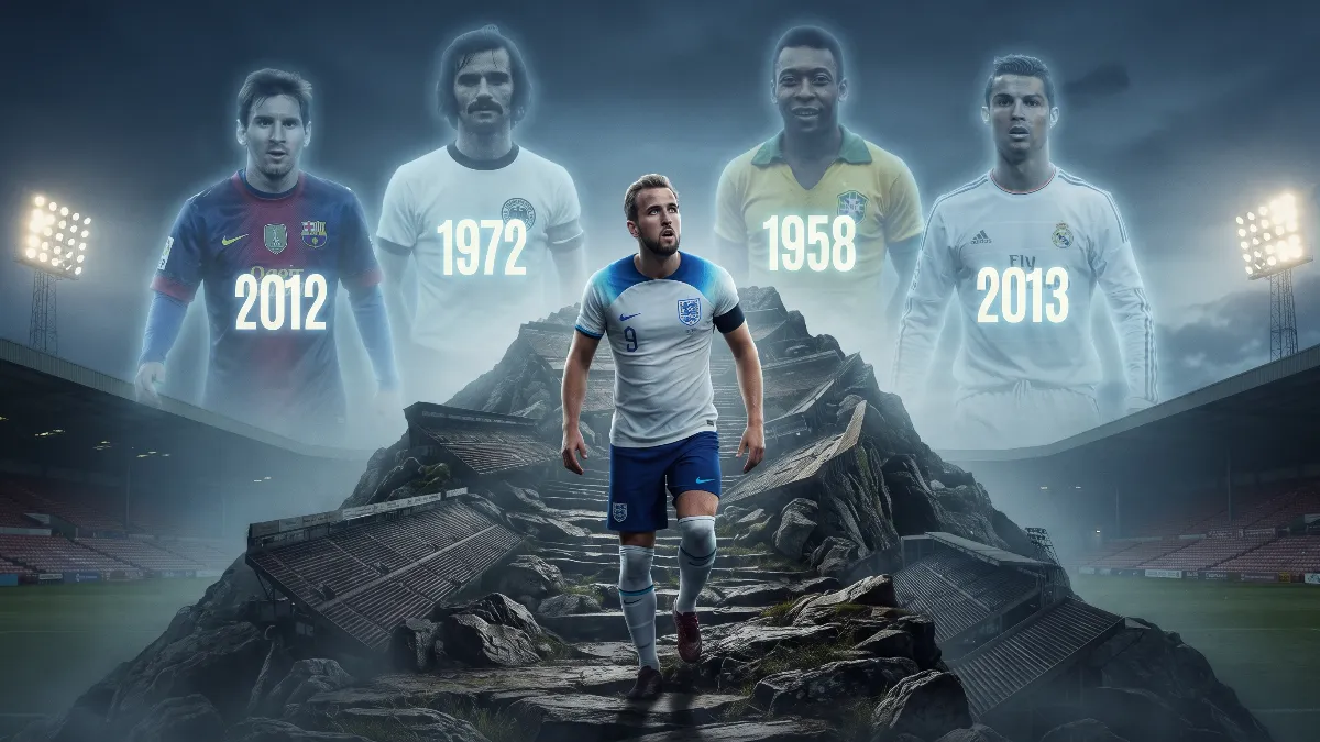 Harry Kane approaches elite scoring list for calendar year