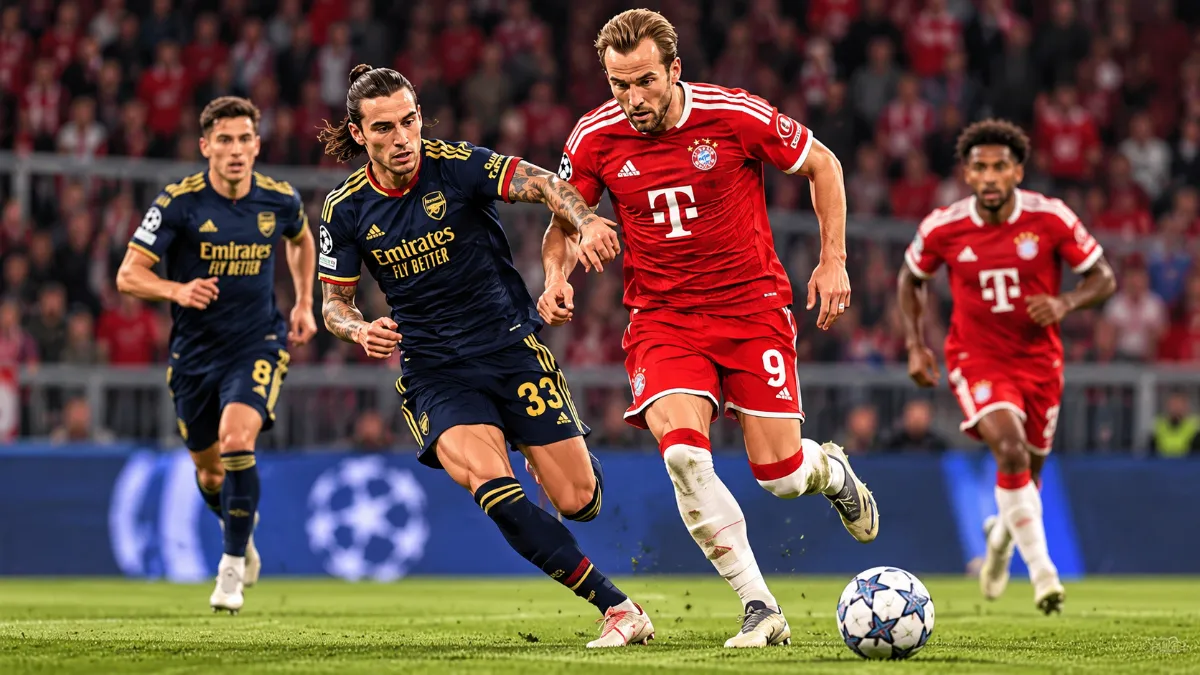 Bayern Munich and Arsenal play out thrilling draw