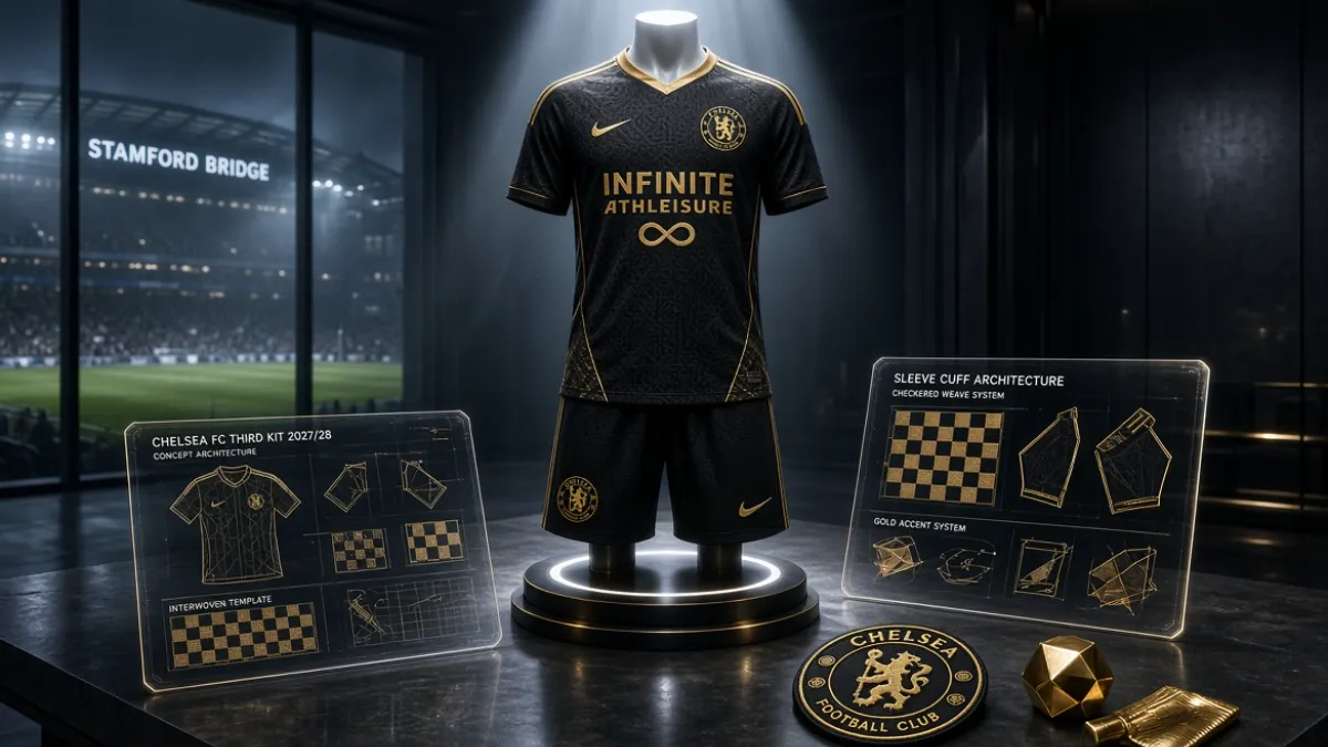 Chelsea prepares to revolutionise style with possible third kit design