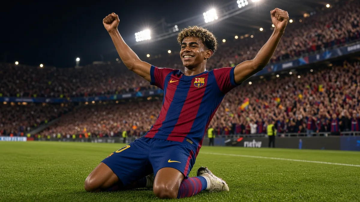 Lamin Yamal could surpass six Champions League assist legends