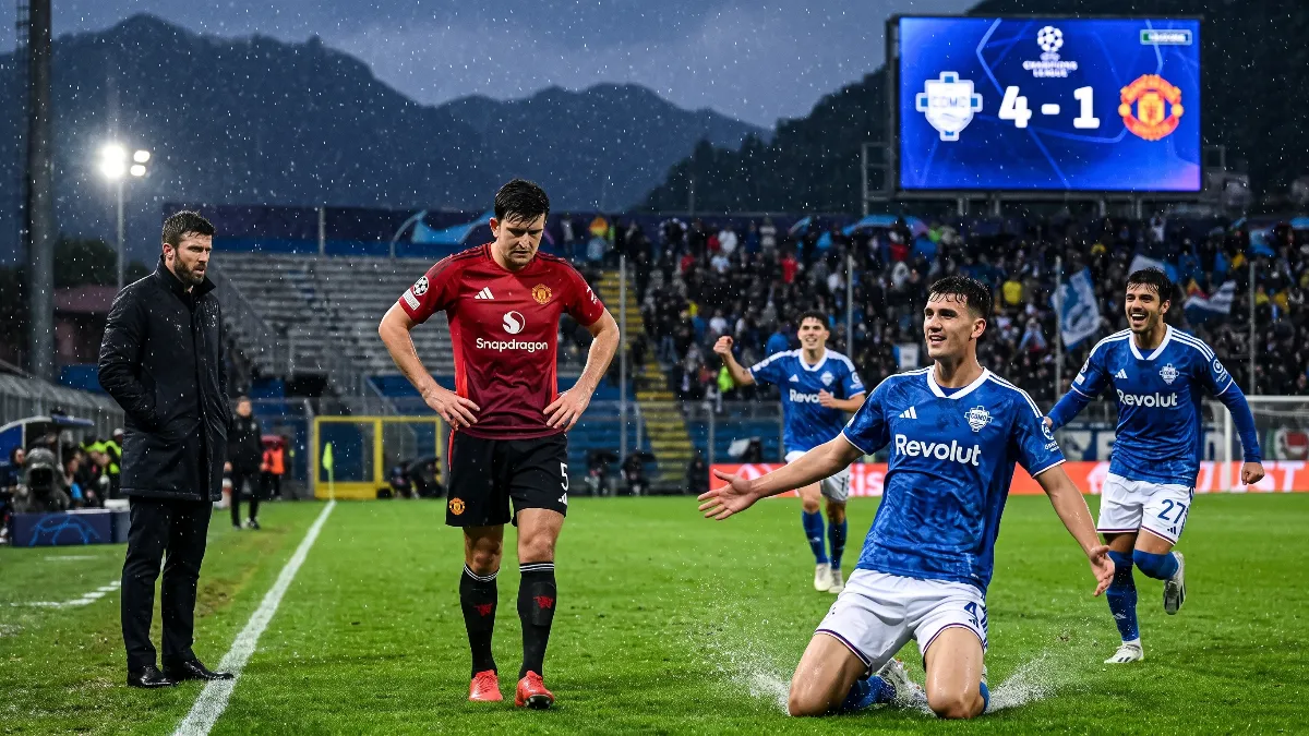 Como humbles Michael Carrick's team in the Champions League