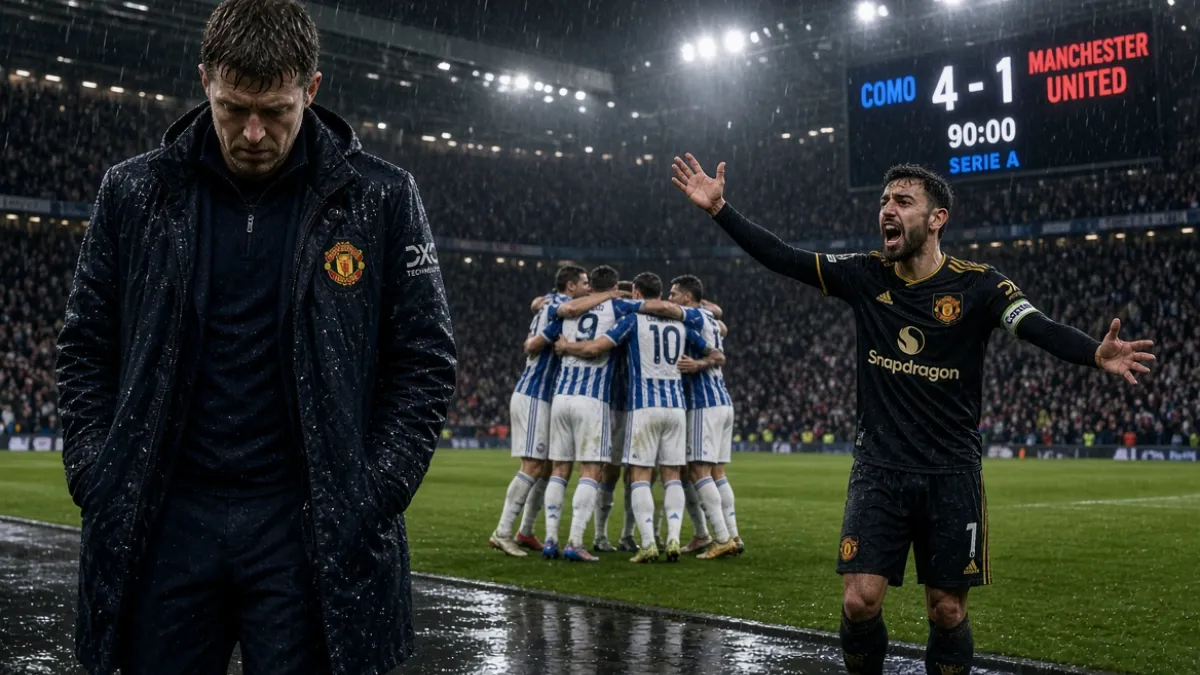 Manchester United humiliated by Como: a defeat that demands radical change