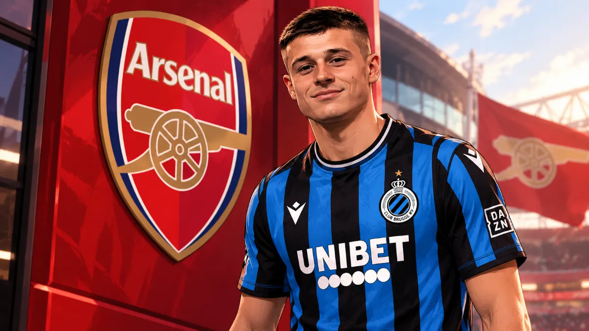 Arsenal weight up a move for Brugge striker Nicolo Tresoldi
