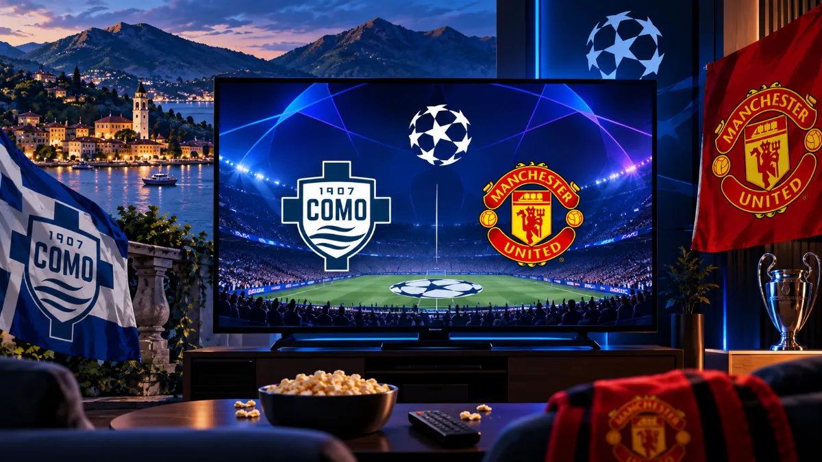Como host Manchester United in crucial Champions League clash