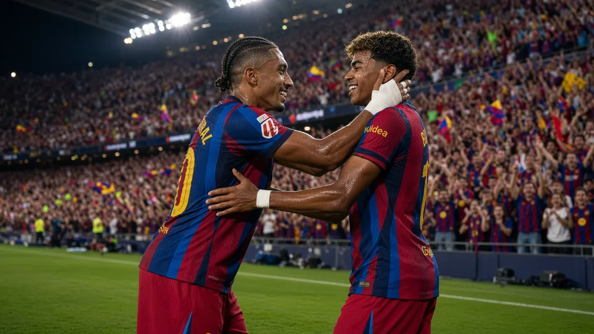Barcelona takes the lead in Europe's most prolific attacking trios of the 2026/27 season
