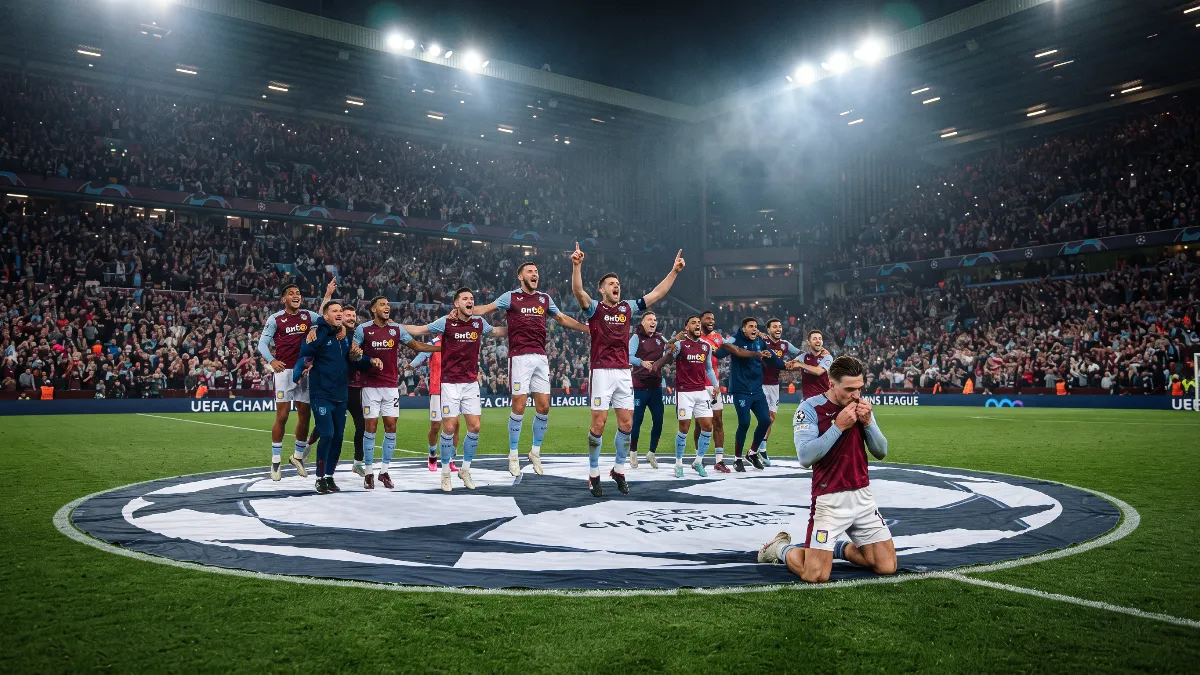Aston Villa achieve historic milestone in the Champions League
