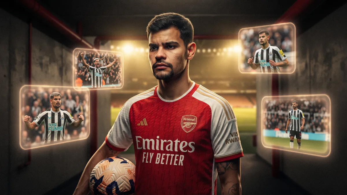 Bruno Guimaraes admits decision to join Arsenal came at the cost of many sleepless nights