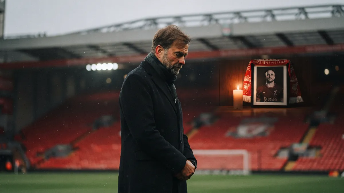 Jurgen Klopp admits he still can't come to terms with the tragic loss of Diogo Jota