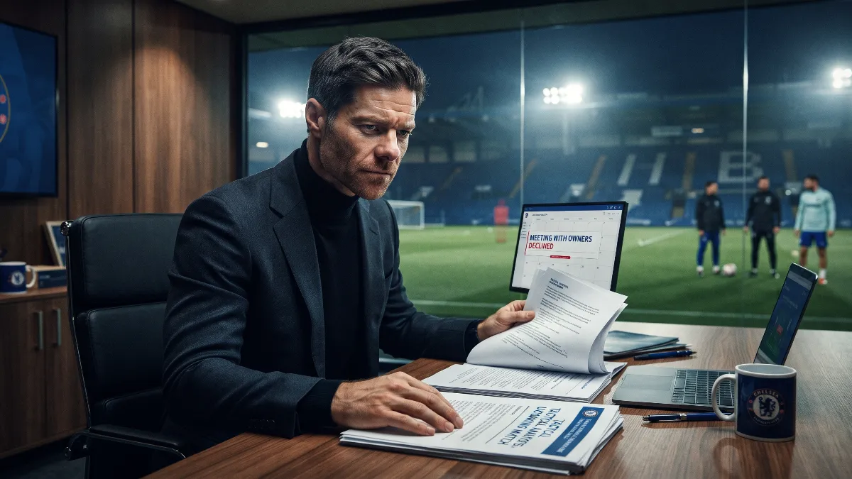 Xabi Alonso prioritises training over Chelsea owners' meeting