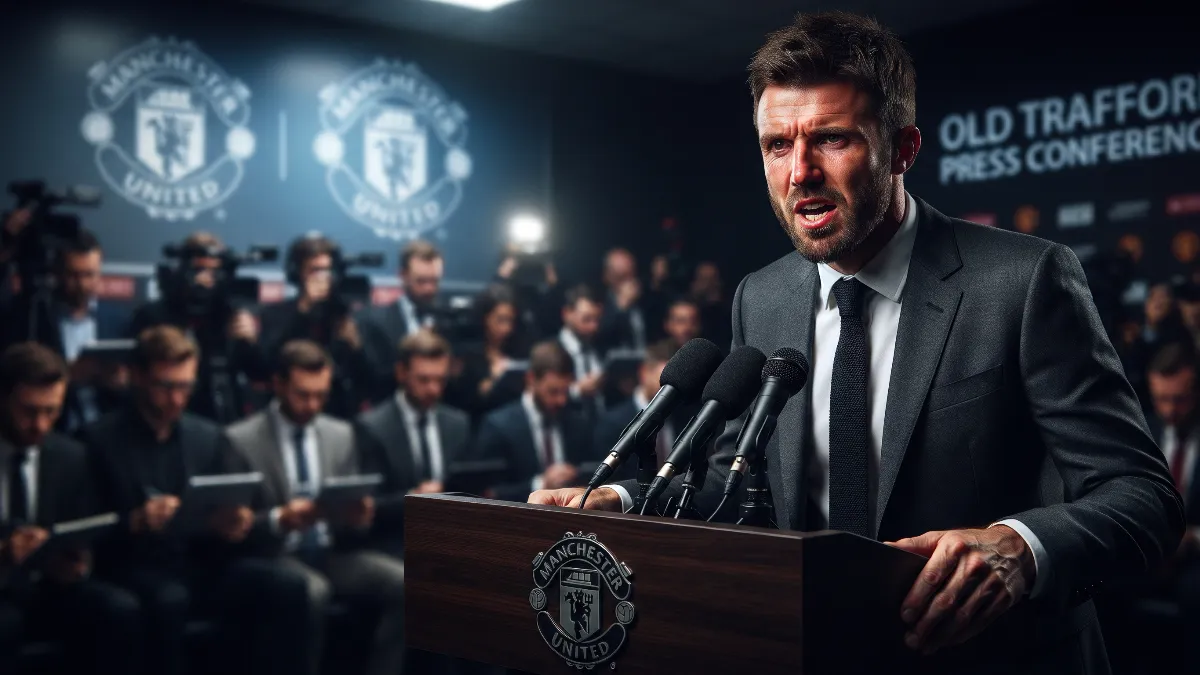 Michael Carrick delivers emotional speech amid Manchester United crisis