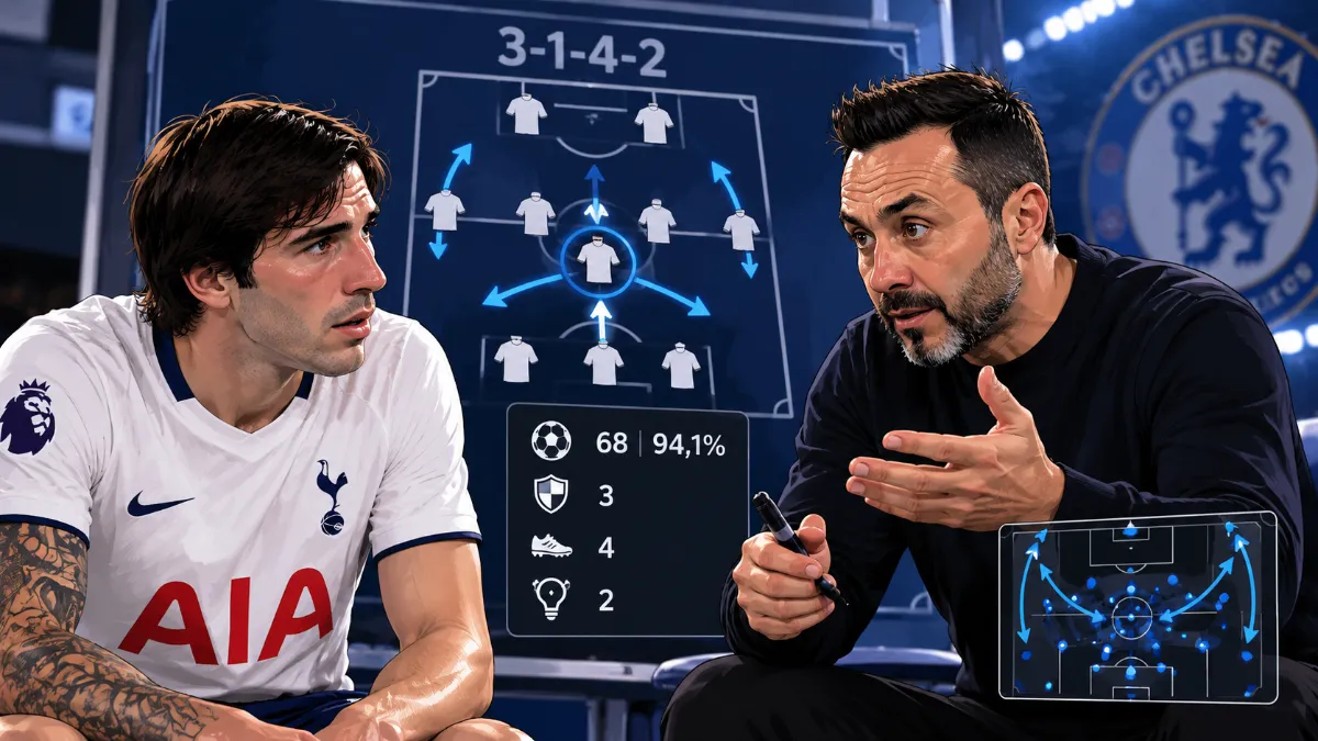 Critical tactical revolution for Roberto De Zerbi: how Tottenham ignited Sandro Tonali
