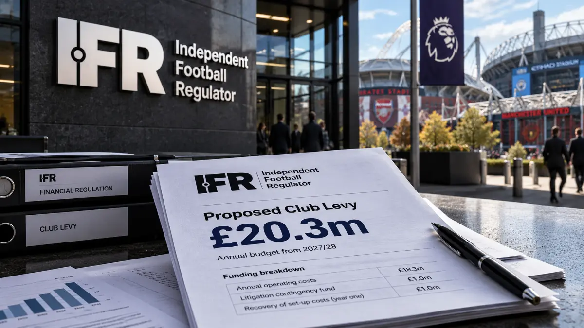 Independent football regulator to charge English clubs up to £1.8 million annually