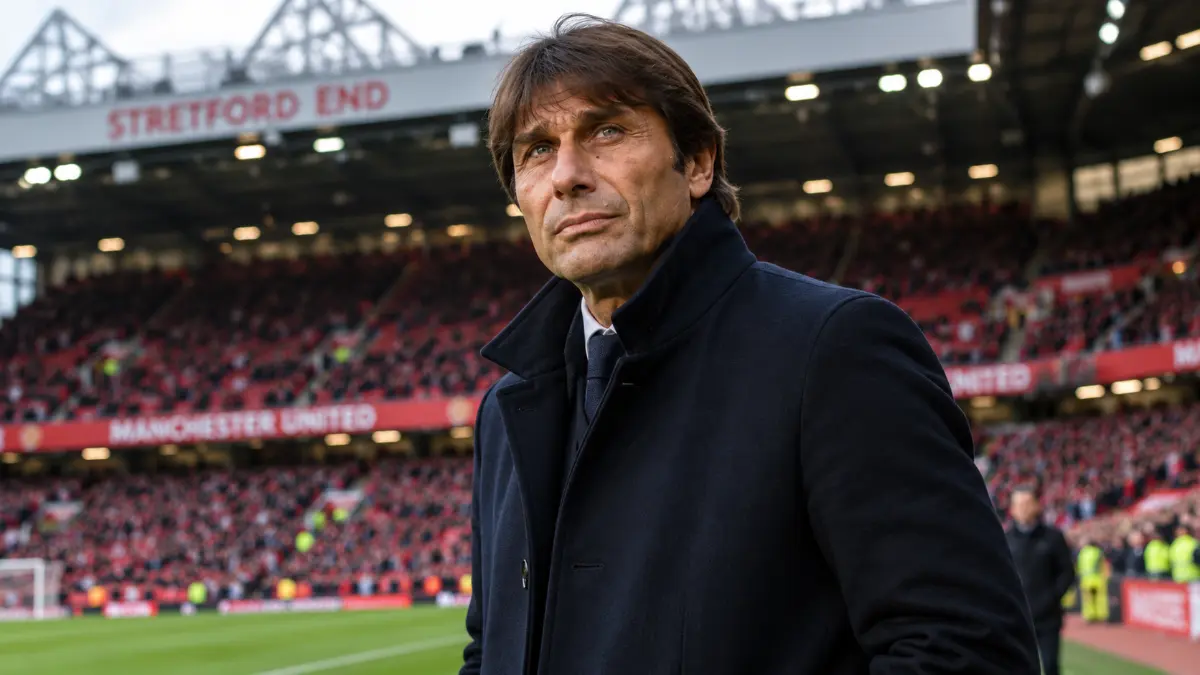 Antonio Conte denies advanced talks with Manchester United