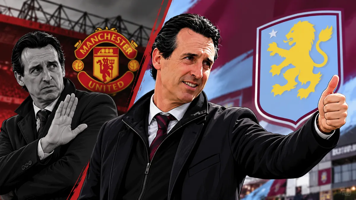 Unai Emery is open to working at Manchester United but happy at Aston Villa