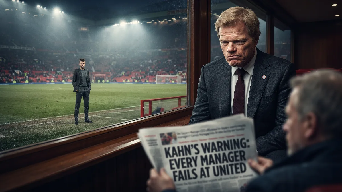Oliver Kahn warns Julian Nagelsmann against a move to Manchester United
