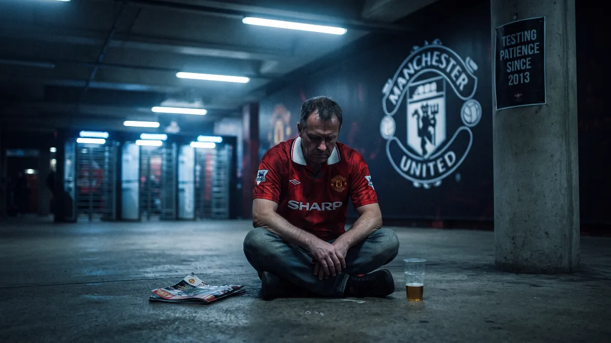 It's tough being a fan of Manchester United
