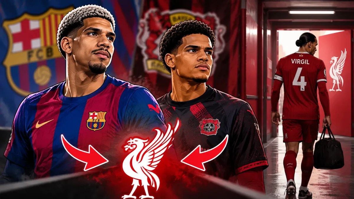 Liverpool are set to spend €115 million on two defenders