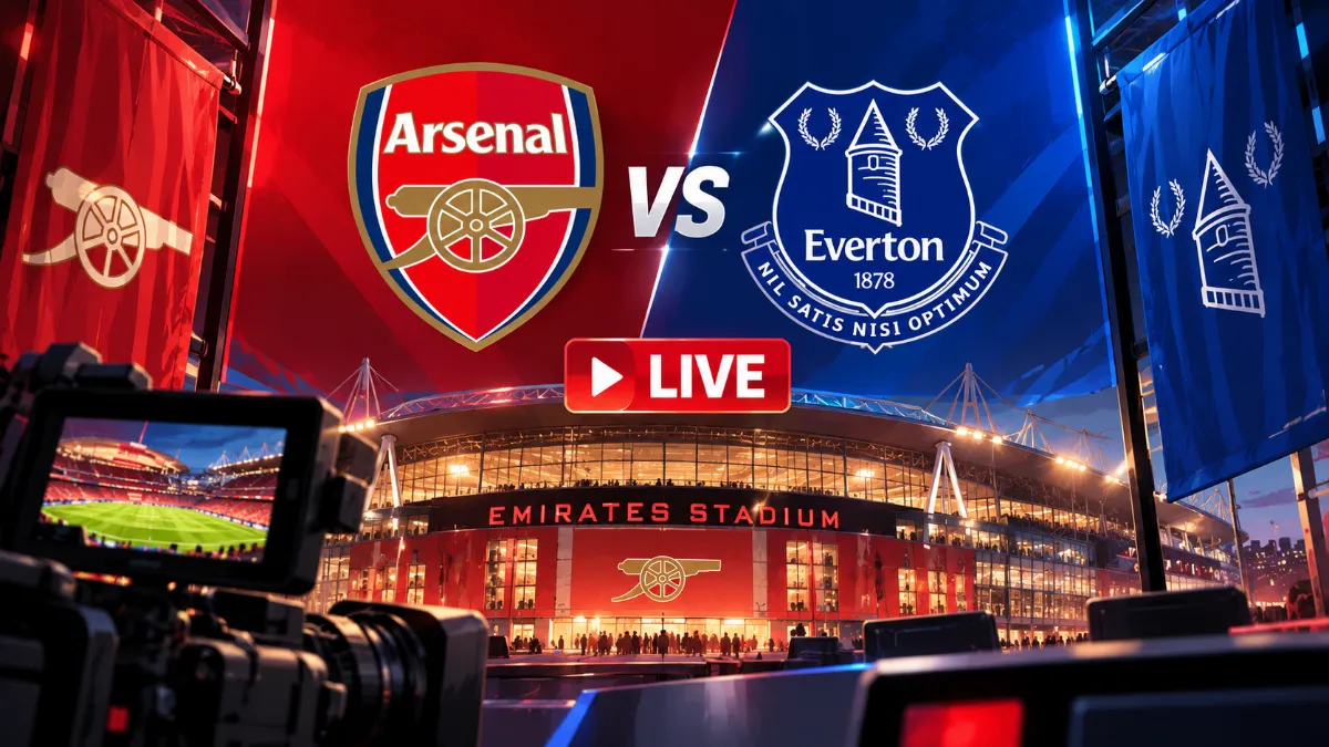 Arsenal take on Everton: where to watch the match live online