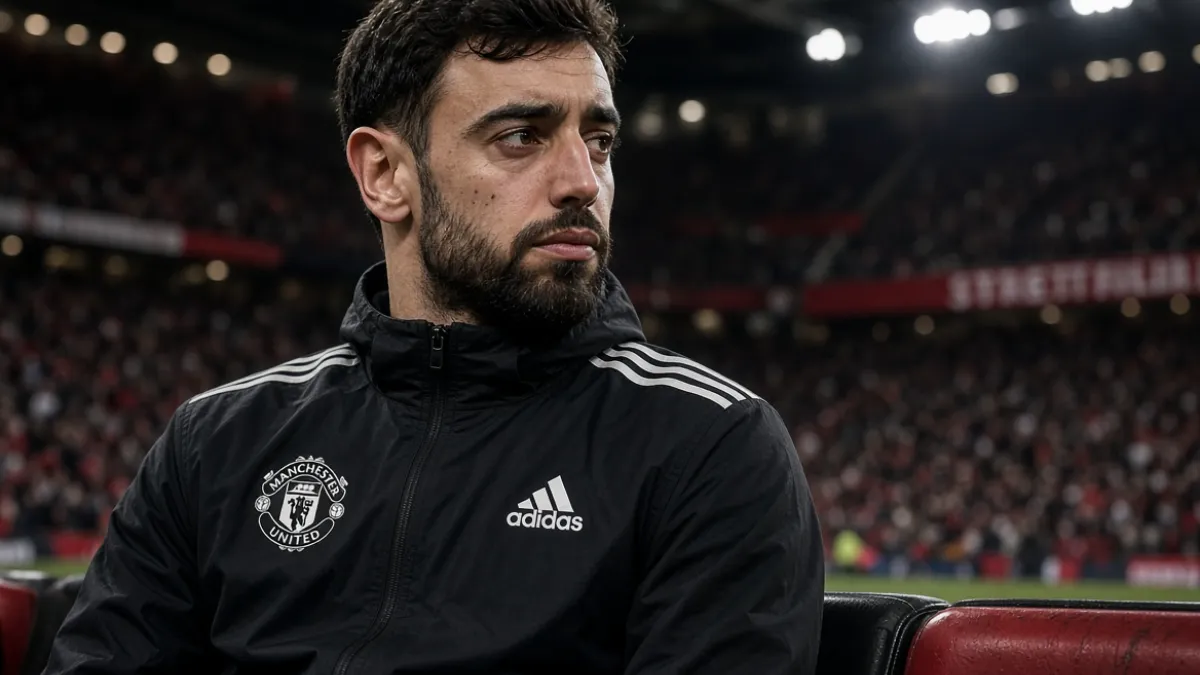 Michael Carrick leaves Bruno Fernandes on the bench after defeat to Como