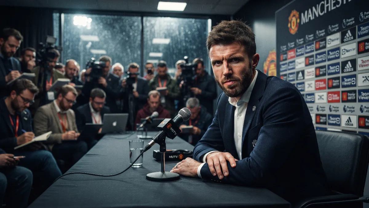 Michael Carrick responds to claims of Manchester United being unmanageable