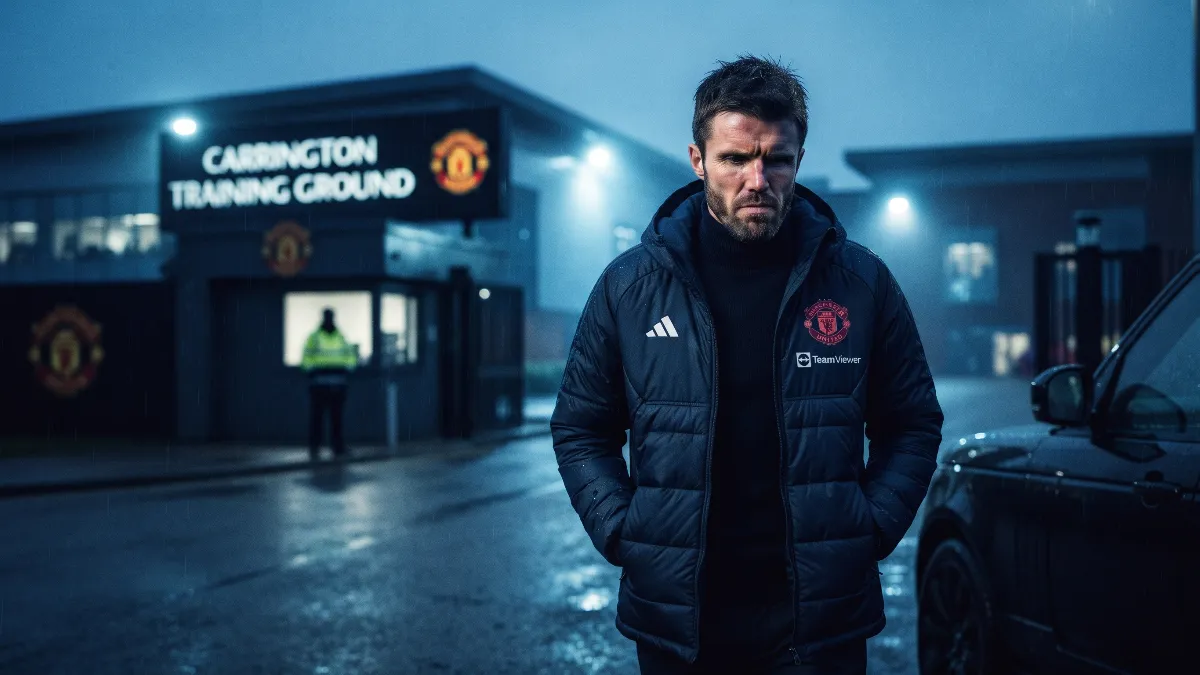 Future of Michael Carrick at Manchester United remains shrouded in mystery as coach leaves Carrington