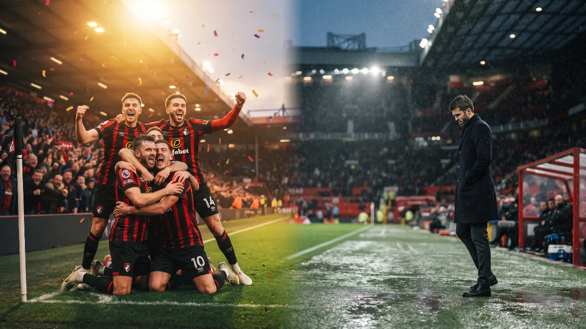 Records for Bournemouth, a Chelsea collapse and a deadlock at Old Trafford: what the new Premier League round brought