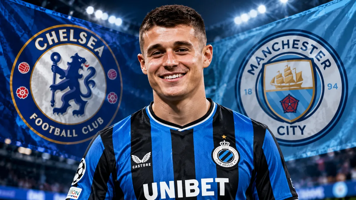 Chelsea and Manchester City scout forward who scored six goals in two matches