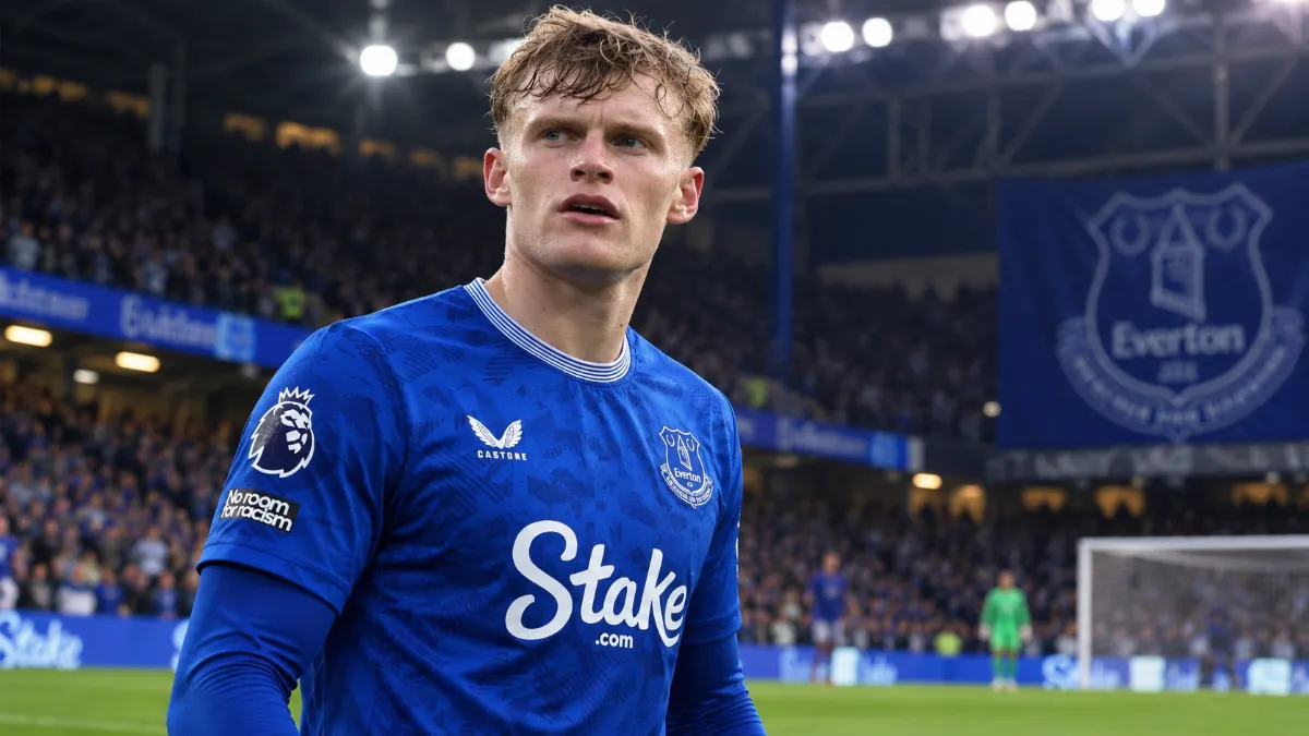 Manchester United target Everton defender Jarrad Branthwaite