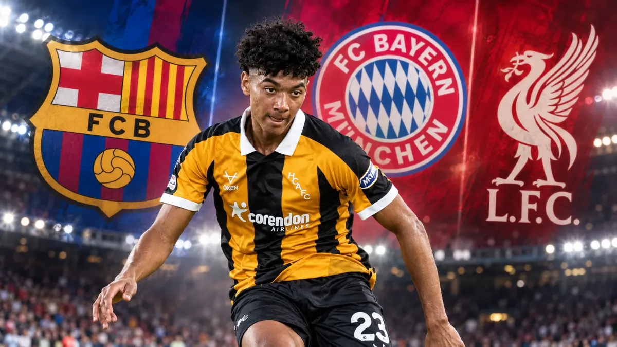 Lucas Herrington attracts interest from Barcelona, Bayern Munich and Liverpool