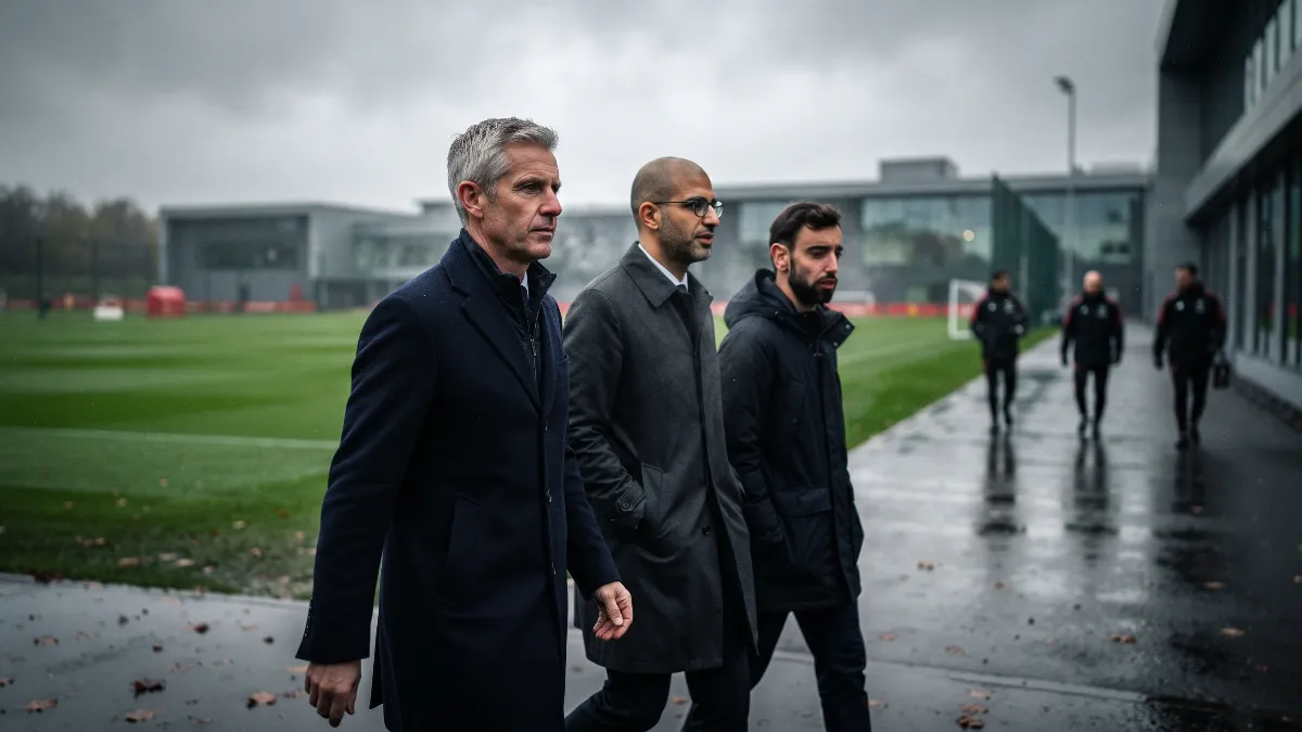 Manchester United hierarchy meet at Carrington to discuss Michael Carrick's future