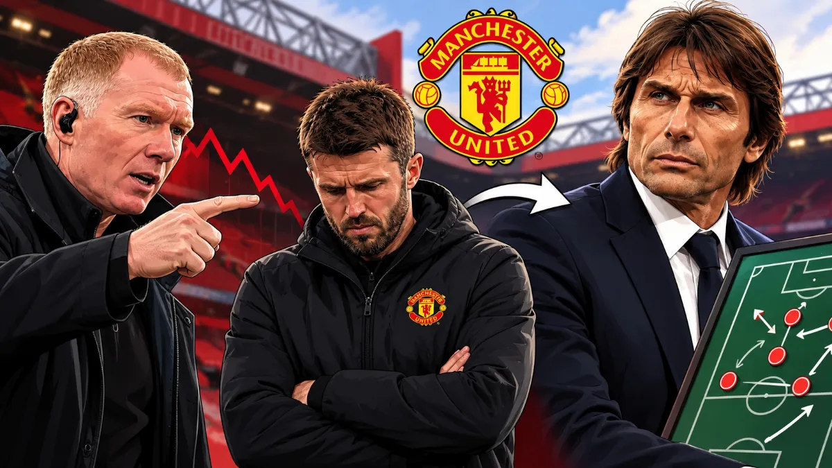 Paul Scholes calls for Manchester United to appoint Antonio Conte