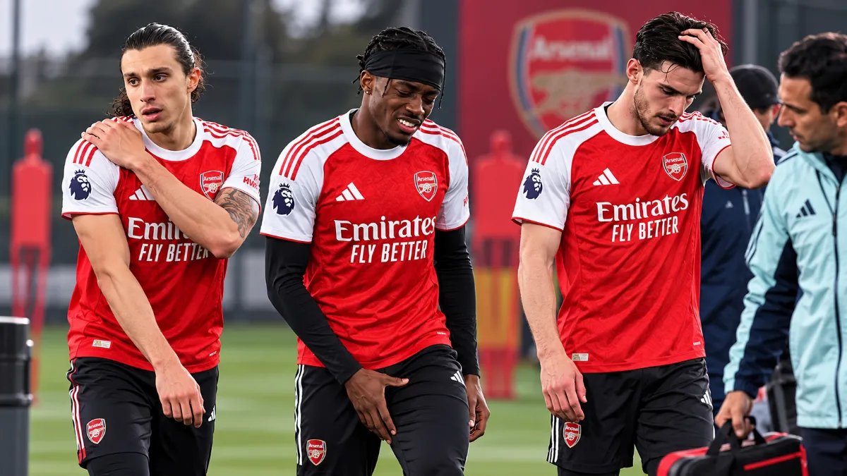 Three key Arsenal players could miss vital match against Liverpool
