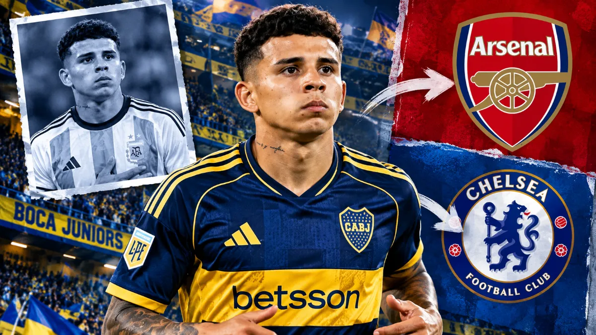 Arsenal and Chelsea eye 19-year-old Argentina talent