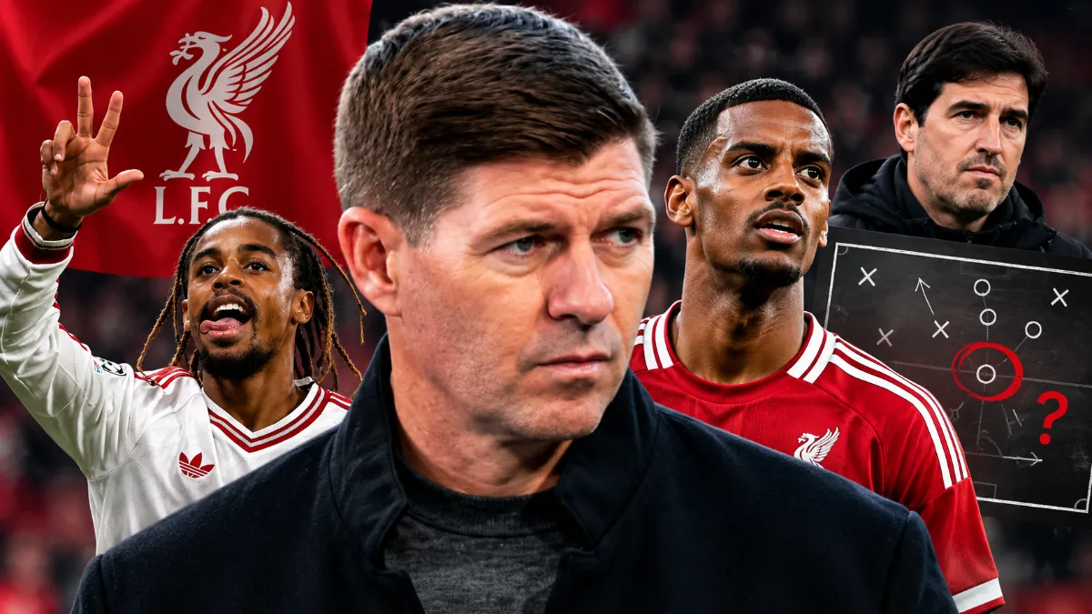 Steven Gerrard highlights Liverpool's main issue under Andoni Iraola