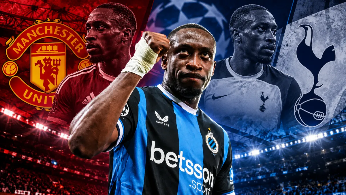 Tottenham and Manchester United show interest in Carlos Forbs after his success at Brugge