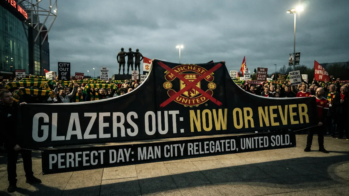 Manchester United prepares for a perfect day: punishment for Manchester City could trigger Glazers' sale