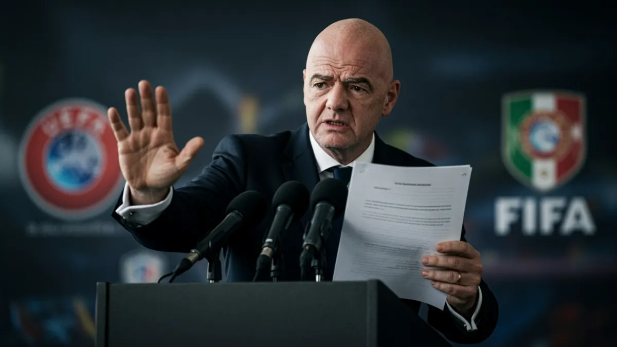 Джанни Инфантино — Джанни Инфантино оправдался за скандальный проект FFE: «Никто не продает футбол»
