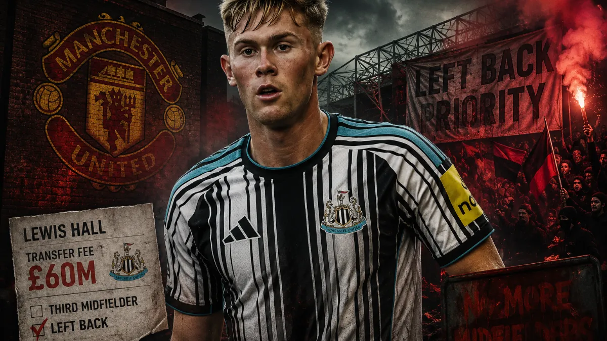 Manchester United may abandon transfer for midfielder in favour of Lewis Hall