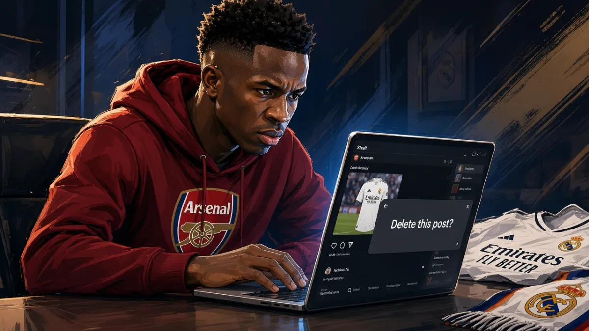 Vinicius Junior is close to a sensational move to Arsenal