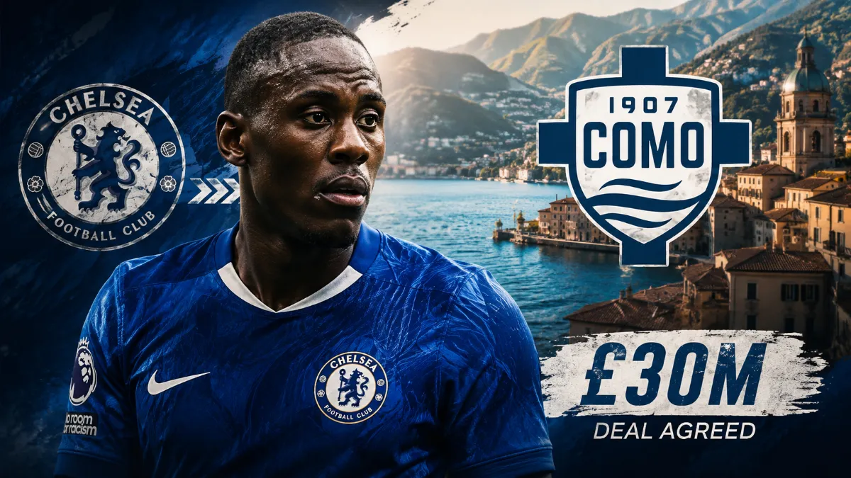 Como completes deal for Chelsea's Trevo Chalobah