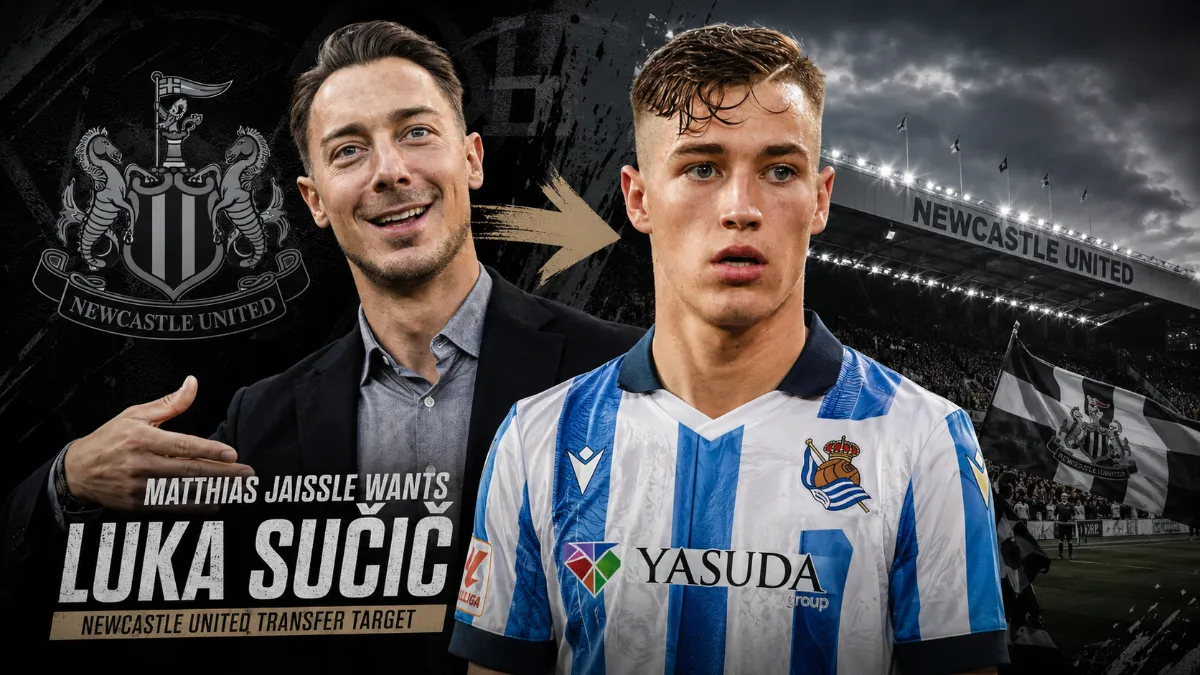 Matthias Jaissle asks Newcastle to sign Luka Sucic from Real Sociedad