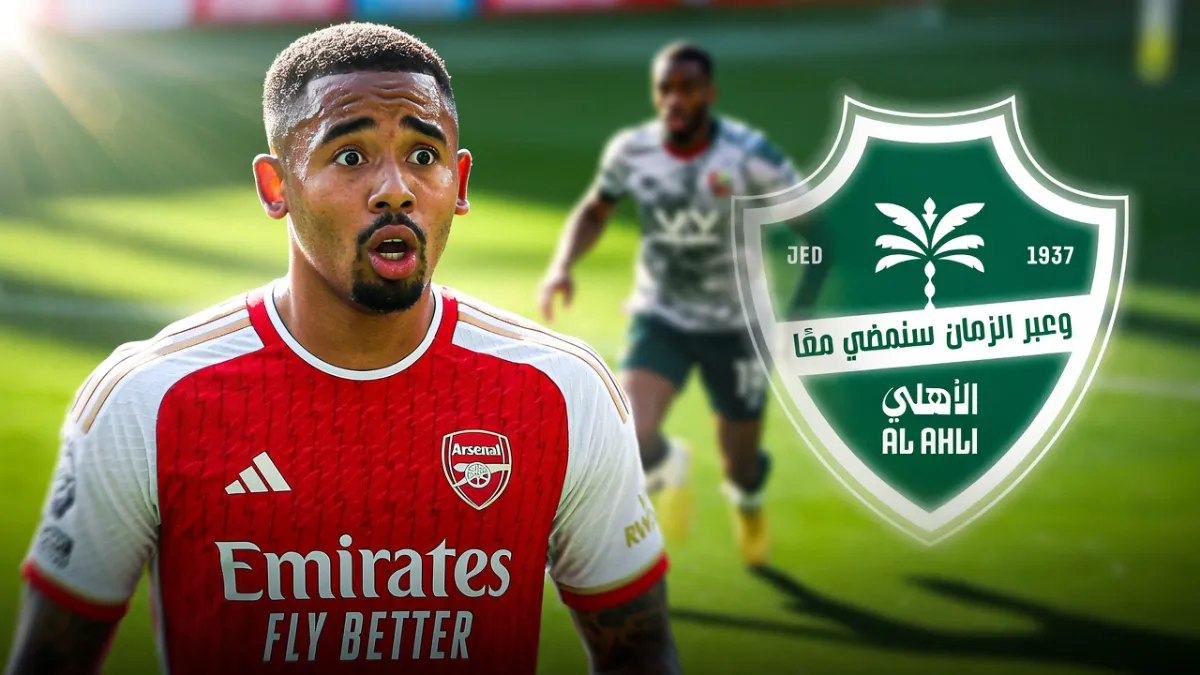 Al Ahli targeting Arsenal striker Gabriel Jesus